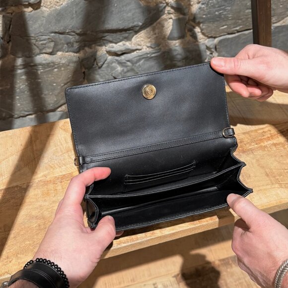 Dior My Dior Black Lambskin Cannage Mini Bag - Picture 14 of 16